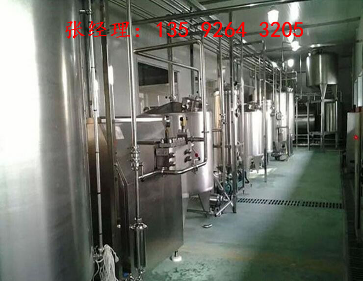 調(diào)配型4000杯每小時整套酸梅汁果汁飲料生產(chǎn)線整套設備